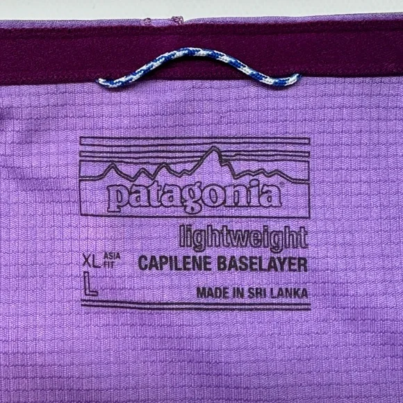 Patagonia Women's Purple Short Sleeve Tee - Picture 5 of 7